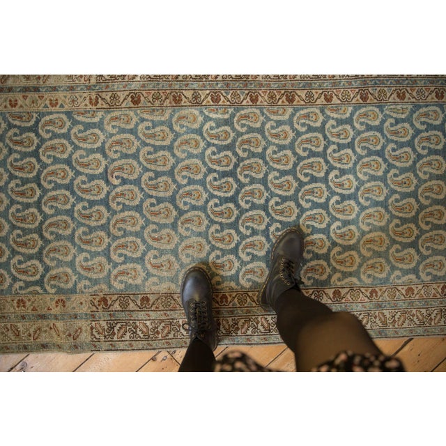 :: Allover covered field in staggered alternating direction rows of botehs atop an abrashed ground. Colors and shades...