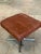 Chrome Square Patchwork Brown Leather Ottoman With Chrome Base Vintage Mid-Century Modern 1970s For Sale - Image 8 of 10