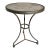 Late 19th Century French Iron and Stone Bistro Garden Table For Sale