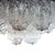 Metal Large Vintage Ceiling Light with 32 Textured Glass Elements by J. T. Kalmar for Stölzle, 1970s For Sale - Image 7 of 11