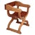 Danish Art Nouveau Cabinetmaker Armchair in Oak and Saddle Leather, 1920s For Sale - Image 17 of 17
