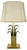 Hollywood Regency Brass and Acrylic Glass Table Light from WKR Lights, Germany, 1970s For Sale