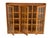 Wood Mission Oak 3 Door Display Bookcase For Sale - Image 7 of 14