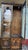 Vintage Carved Wood Display Cabinet For Sale - Image 9 of 12