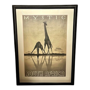 Large Mystic South Africa Gayle Ullman Johannesburg Ca. 1950 Poster