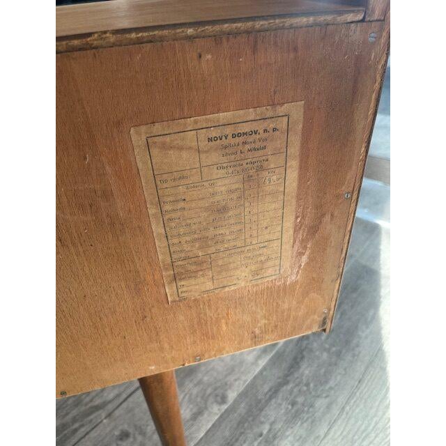 Vintage Side Table from Novy Domov, 1965 For Sale - Image 4 of 5