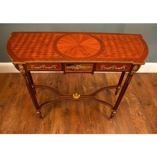 French Louis XVI Console Tables, Set of 2 For Sale - Image 5 of 13