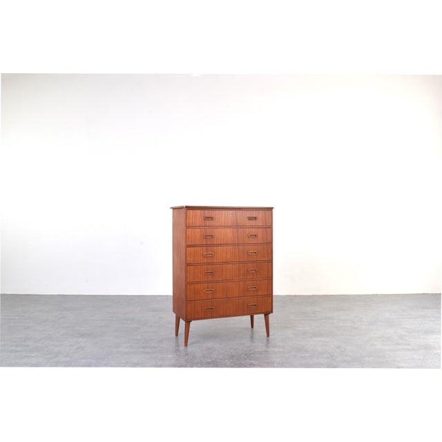 Mid-Century Danish Teak Chest of Drawers, 1960s For Sale - Image 14 of 14