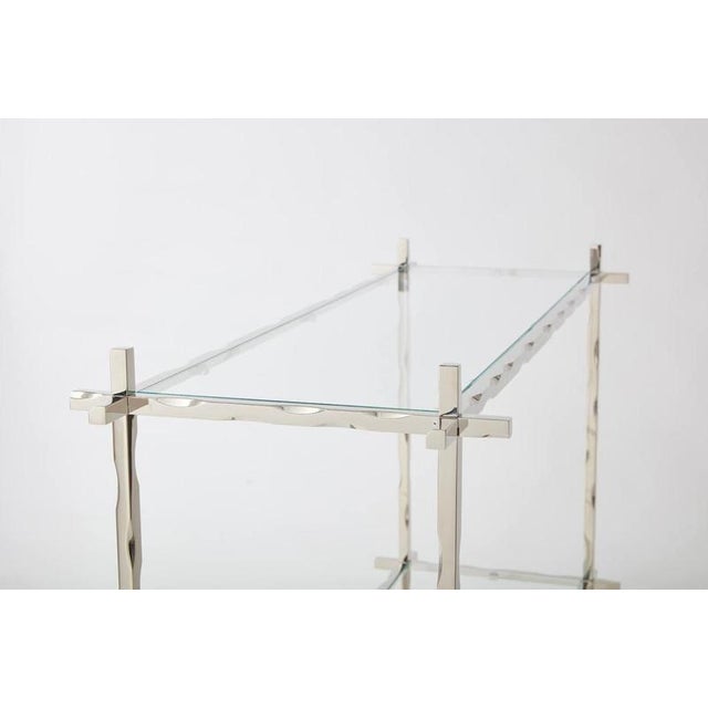 Geometric Fluide Side Table by Jennifer Midoz For Sale - Image 9 of 10