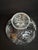 Antique Abp Cut Glass Pedestal Bowl Large 10.75 Centerpiece Compote Pinwheel Hobstar For Sale - Image 9 of 13