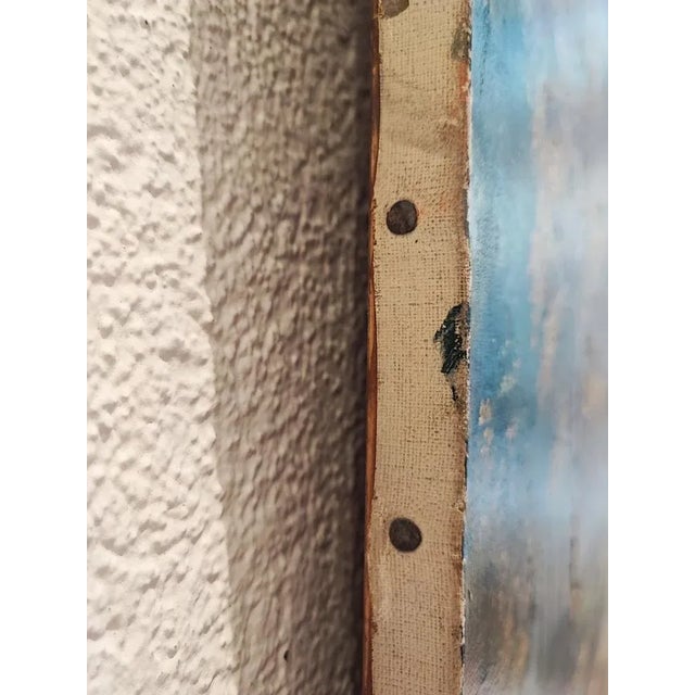 Arthur Amez-Droz, Paysage lacustre automnal, 1912, Oil on Canvas For Sale - Image 7 of 9