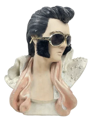 Ceramic Elvis Half-Bust, 1970s