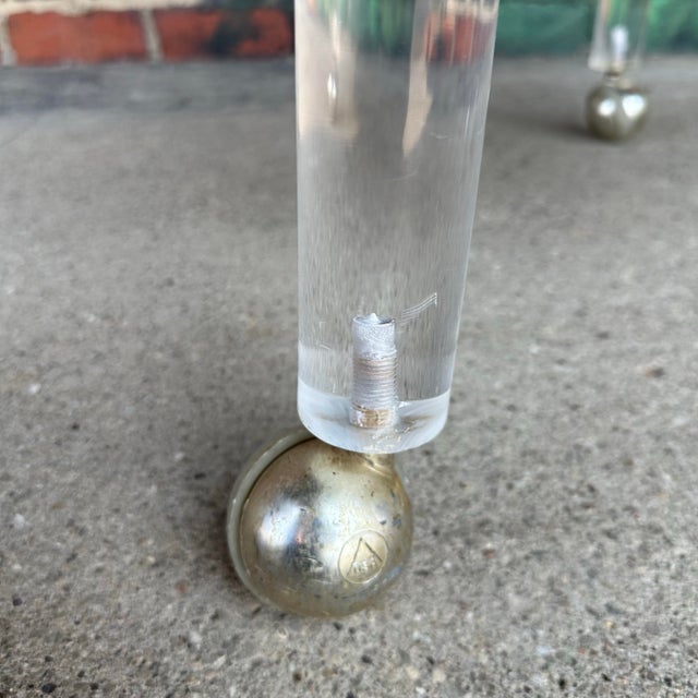 Lucite Dining Set by Charles Hollis Jones Mid-Century Modern For Sale - Image 10 of 12