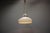 Mid-Century Modern Pendant Lamp in Opaline Milk Glass and Bra, 1970s For Sale - Image 9 of 10