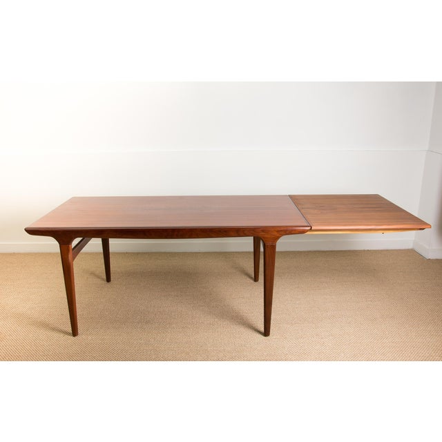 Danish Extendable Teak Dining Table by Johannes Andersen for Uldum Mobelfabrik, 1960 For Sale - Image 6 of 13