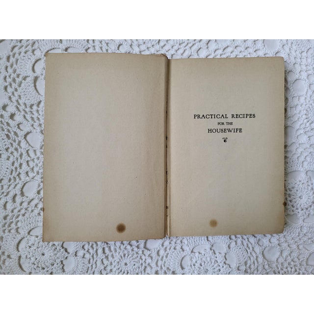1920s/1930s, Detroit Times Cook Book, Practical Recipes for the Housewife For Sale - Image 4 of 13