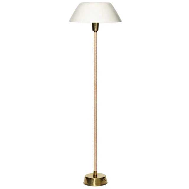 Lisa Johansson-Pape 'Senator' Floor Lamp for Innolux Oy in White For Sale - Image 10 of 10