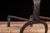 Metal Early 20th Century Arts & Crafts Forged-Iron Bulldog Andirons — A Pair For Sale - Image 7 of 9