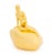 Michael Elmgreen (Danish, b. 1961) and Ingar Dragset (Norwegian, b. 1969) "He (Gold Leaf)" Sculpture, 2022, carved lime...