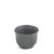 Early 21st Century Japanese Minimalistic Black Burnt Raku Ceramics Earth Tea Cups by Laab Milano, Set of 3 For Sale - Image 5 of 7