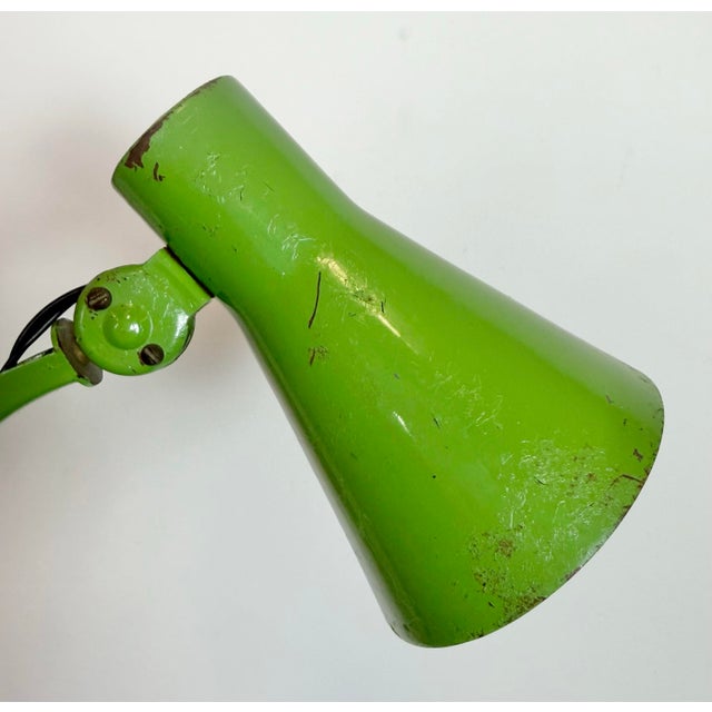 Vintage Industrial German Scissor Wall Lamp from Kaiser Leuchten, 1960s For Sale - Image 12 of 18