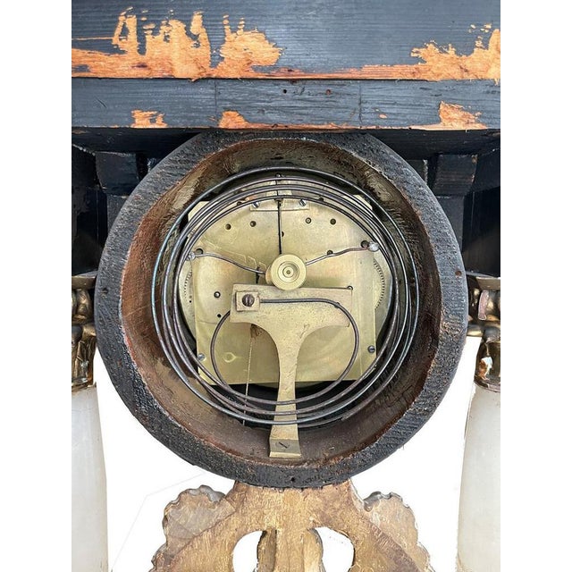 Portal Clock Vienna with Integrated Musical Mechanism For Sale - Image 14 of 18