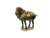 This magnificent glazed ceramic horse sculpture captures the classic vitality and majestic form of traditional Sancai-...