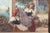 Monumental 6 Foot Wide Italian 19th Century Painting by Luigi Amato For Sale In San Diego - Image 6 of 8