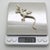 Vintage Italian Handmade Genuine Silver Life Size Rare Lizard Figurine Sculpture For Sale - Image 9 of 10