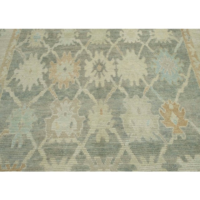 Turkish Oushak Rug 8'7" x 11'6" #18638 For Sale In Houston - Image 6 of 8