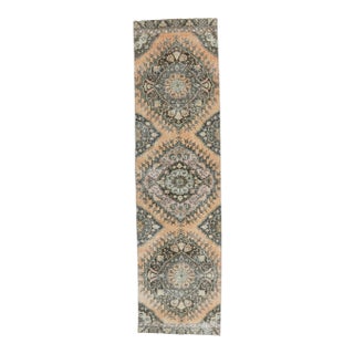 Turkish Oushak Wool Runner For Sale