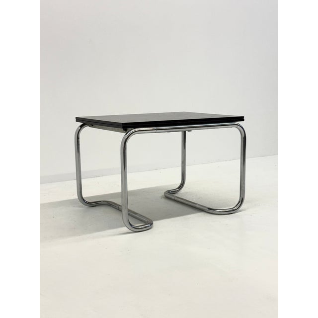 Black Acerbis Dining Table with Black Oak Top by Giotto Stoppino, 1970s For Sale - Image 8 of 10