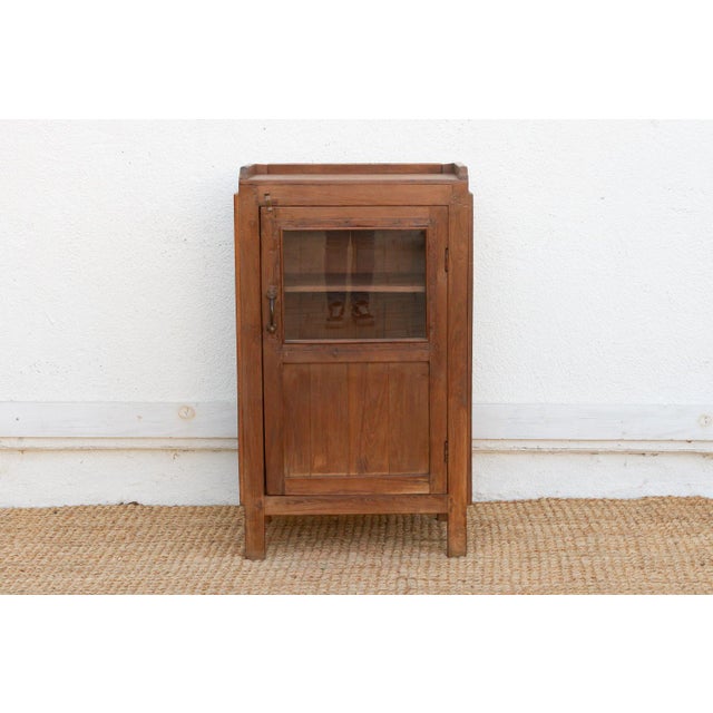 Antique Slim British Colonial Cabinet For Sale - Image 4 of 11
