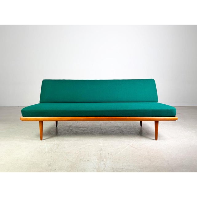 Mid-Century Modern Daybed Sofa by Peter Hvidt & Orla Mølgaard-Nielsen for France & Søn / France & Daverkosen For Sale - Image 3 of 12