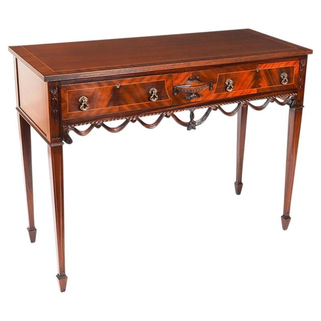 Vintage Cutlery Console Table from Maple & Co., Late 20th Century For Sale - Image 17 of 17