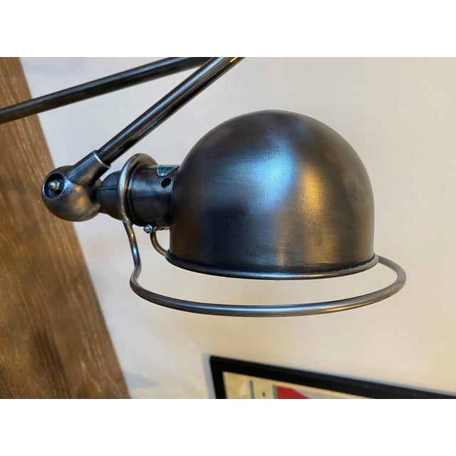 Two-Arm Lamp by Jean-Louis Domecq for Jieldé, 1950s For Sale - Image 4 of 18