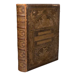 1875's Antique Life & Explorations of Dr Livingstone Book