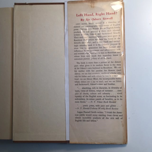 The Scarlet Tree Sir Osbert Sitwell, 1946 For Sale In New York - Image 6 of 8