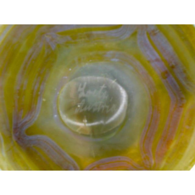 Yellow Early 20th Century Loetz Phaenomen Genres Austrian Vase For Sale - Image 8 of 9
