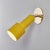 1960s Tito Agnoli Perforated Yellow Metal & Brass Sconce for O-Luce For Sale - Image 9 of 12