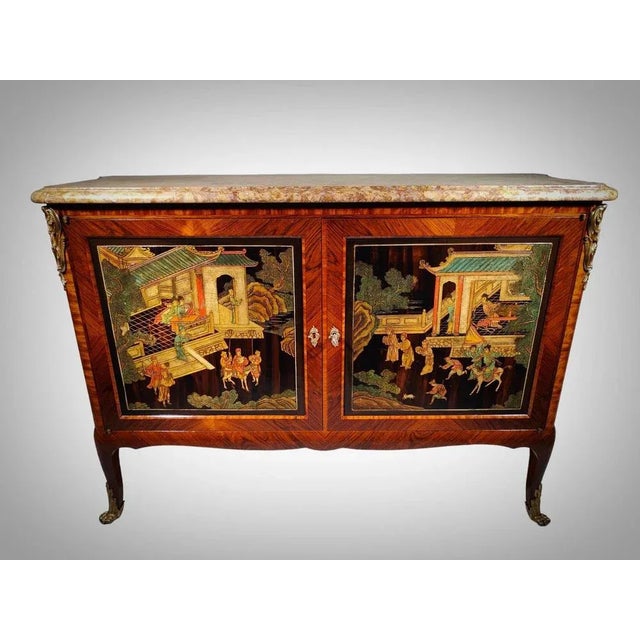 Large French Buffet, 1880s For Sale - Image 4 of 12