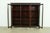 Late 19th Century R. J. Horner Style American Empire Carved Mahogany Triple Bookcase With Lion Paw Feet, Circa 1890s For Sale - Image 5 of 13