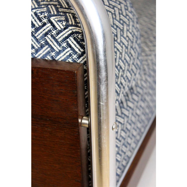 Bauhaus Tubular Steel Sofa by Robert Slezak, 1930s For Sale - Image 10 of 18