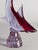 Hand-Blown Purple and Red Murano Glass Fish Sculpture, Italy, 1970s For Sale - Image 3 of 16