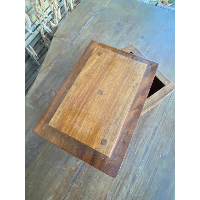 Art Nouveau Wooden Box, France, 1920s For Sale - Image 10 of 16