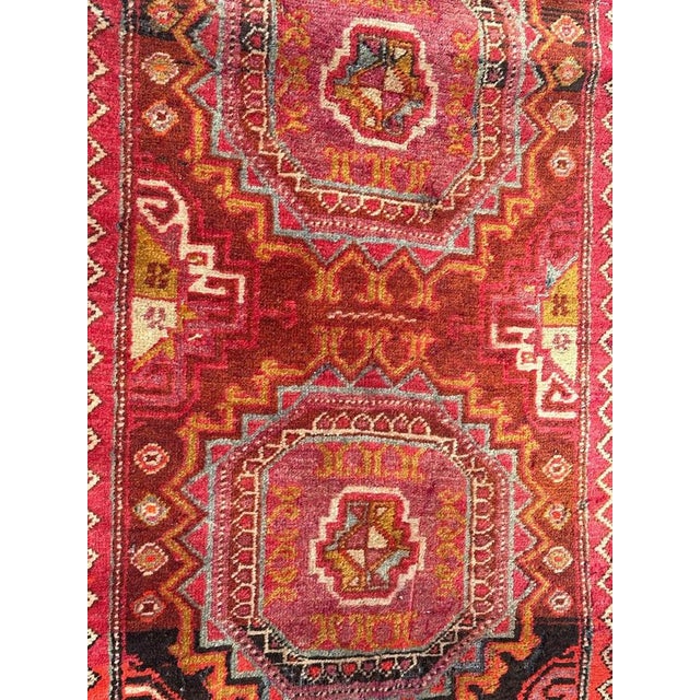1950s Small Mid-Century Azerbaijan Rug, 1950s For Sale - Image 5 of 16