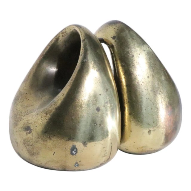 Mid 20th Century Brutalist Ben Seibel for Jenfredware Bookends For Sale
