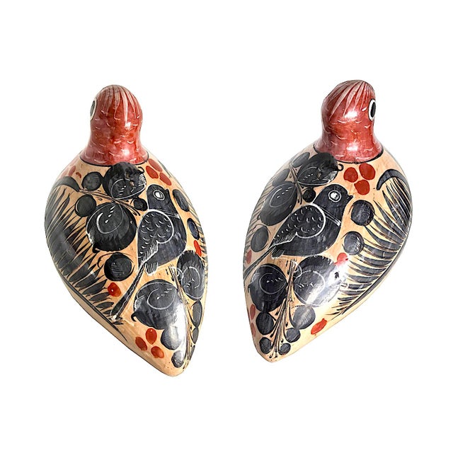 Bitossi Mid 20th Century Tonalá Mexico Quail Figurine For Sale - Image 4 of 13