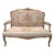 1800’s Antique Loui XV French Loveseat Settee Sofa Exquisite For Sale
