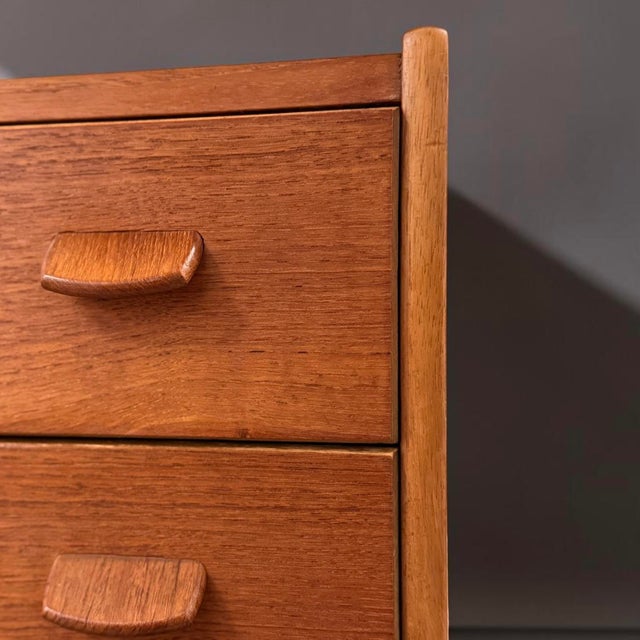 Danish Teak Chest of Drawers by Poul M. Volther For Sale - Image 4 of 14
